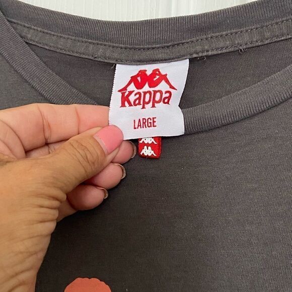 Kappa short sleeve brown shirt size L​​ - Picture 3 of 4